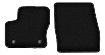 shumee Črne velur preproge BASIC za: Ford Transit Connect kombi (2013-2017)