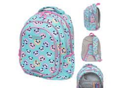 Astra Šolski nahrbtnik AstraBAG MINTY PANDAS, AB300, 502025011