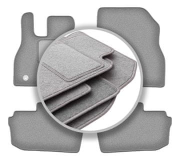 shumee Avtomobilske preproge pepelnato sive za: Nissan Leaf II kombilimuzina (2017-)