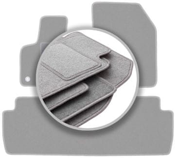 shumee Avtomobilske preproge pepelnato sive za: Peugeot 4008 II crossover (2016-)