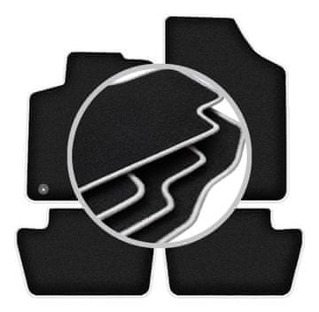 shumee Avtomobilske preproge CARLUX-SILVER za: Citroen C4 I coupe, hatchback (2004-2010)