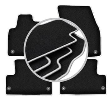 shumee Avtomobilske preproge CARLUX-SILVER za: Range Rover Evoque SUV (2011-2018)