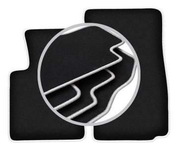 shumee Avtomobilske preproge CARLUX-SILVER za: BMW Z4 E86 coupe (2002-2008)
