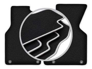 shumee Avtomobilske preproge CARLUX-SILVER za: Volkswagen Transporter T4 Multivan dostavnik (1993-2001)