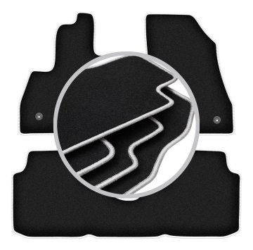 shumee Avtomobilske preproge CARLUX-SILVER za: Fiat 500L enoprostorec (2012-)