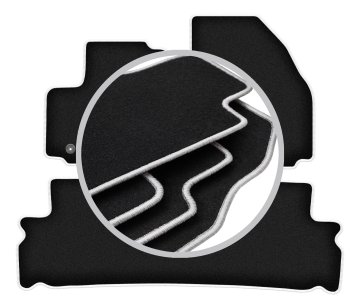 shumee Avtomobilske preproge CARLUX-SILVER za: Ford Galaxy MK2 enoprostorec (2006-2012)