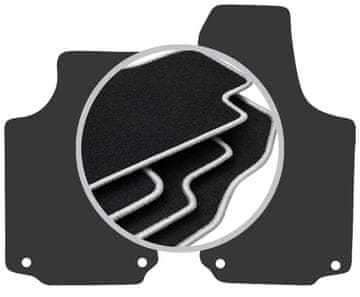 shumee Avtomobilske preproge CARLUX-SILVER za: Opel Tigra B TwinTop, kabriolet (2003-2008)