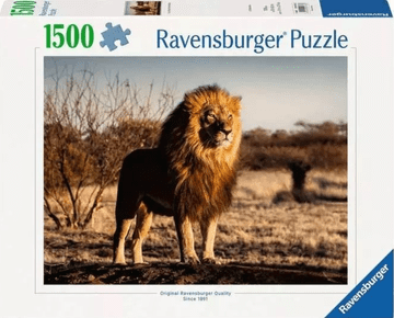 Ravensburger sestavljanka, Lev v savani, 1500/1