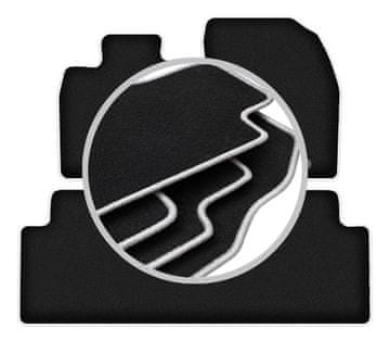 shumee Avtomobilske preproge CARLUX-SILVER za: Toyota Avensis III T27 karavan, liftback, limuzina (2009-2018)