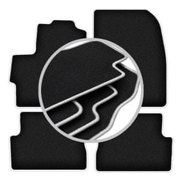 shumee Avtomobilske preproge CARLUX-SILVER za: Mazda 3 I BK kombilimuzina (2003-2009)