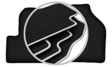 shumee Avtomobilske preproge CARLUX-SILVER za: Ford Transit Connect kombi (2003-2012)
