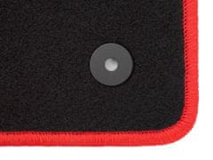 shumee Avtomobilske preproge CARLUX-RED za: Volkswagen Sharan I enoprostorec (1995-2010)