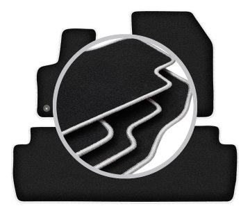 shumee Avtomobilske preproge CARLUX-SILVER za: Peugeot 4008 II crossover (2016-)