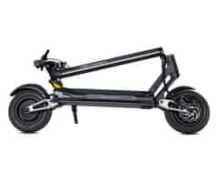MS ENERGY FLARE X PRO električni skiro, 11", 2x 1200W, 100km, vzmetenje, LCD zaslon, LED osvetlitev, APP, črn (Obsidian Black)