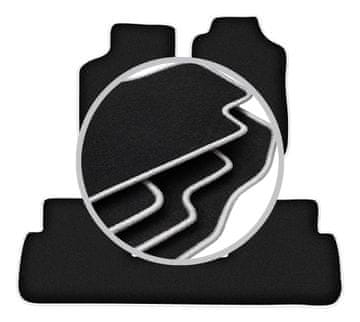 shumee Avtomobilske preproge CARLUX-SILVER za: Saab 9-5 I karavan, limuzina (1997-2009)