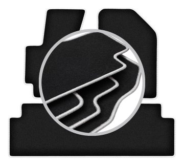 shumee Avtomobilske preproge CARLUX-SILVER za: Kia Soul II enoprostorec (2013-)
