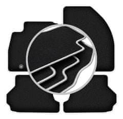 shumee Avtomobilske preproge CARLUX-SILVER za: Ford Focus MK2 kabriolet (2006-2010)