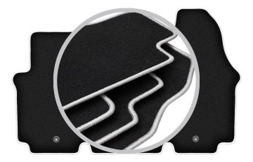 shumee Avtomobilske preproge CARLUX-SILVER za: Nissan Primastar kombi (2001-2014)
