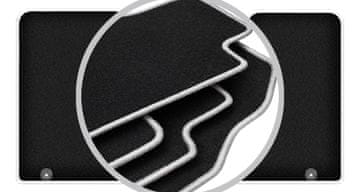 shumee Avtomobilske preproge CARLUX-SILVER za: Opel Vivaro II dostavnik (2014-2019)