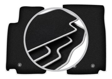 shumee Avtomobilske preproge CARLUX-SILVER za: Nissan 370Z coupe, roadster (2009-2020)