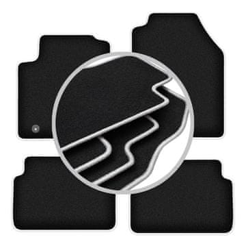 shumee Avtomobilske preproge CARLUX-SILVER za: Ford Focus MK1 (pred prenovo) hatchback, limuzina, karavan (1998-2001)