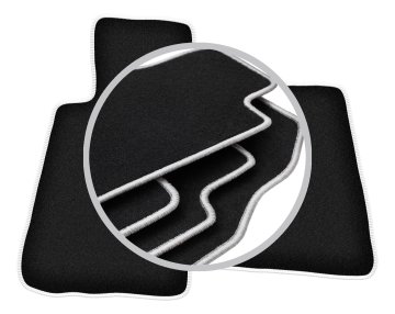 shumee Avtomobilske preproge CARLUX-SILVER za: Smart Roadster roadster (2002-2005)