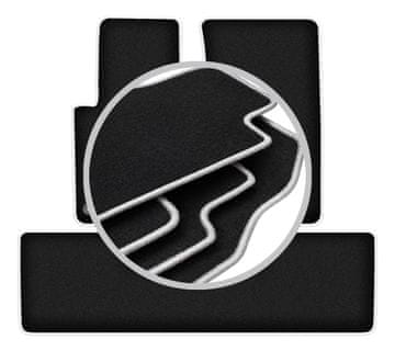 shumee Avtomobilske preproge CARLUX-SILVER za: Mercedes G W461 terenska vozila (1978-2008)