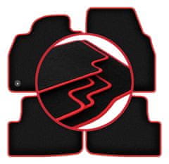 shumee Avtomobilske preproge CARLUX-RED za: Seat Ibiza V hatchback (2017-)