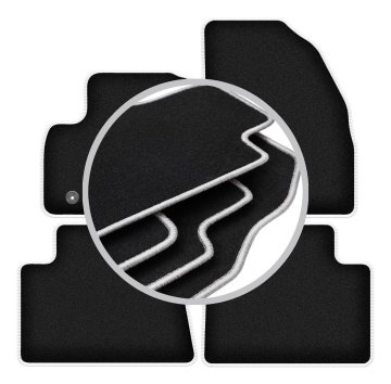 shumee Avtomobilske preproge CARLUX-SILVER za: Ford Kuga MK1 SUV (2011-2013)