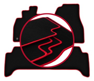 shumee Avtomobilske preproge CARLUX-RED za: Toyota Land Cruiser J100 off-road (1998-2007)