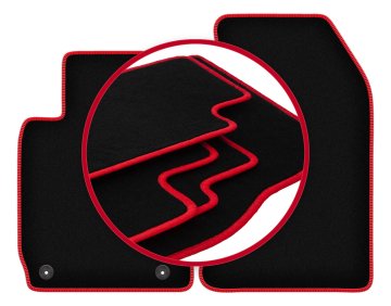 shumee Avtomobilske preproge CARLUX-RED za: Alfa Romeo Spider cabrio (2005-)