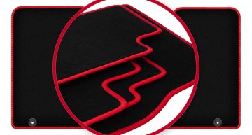 shumee Avto tepihi CARLUX-RED za: kombi Opel Vivaro II (2014-2019)