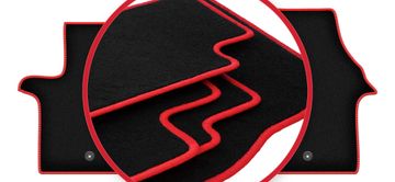 shumee Avtomobilske preproge CARLUX-RED za: Renault Trafic III v celoti (2016-)