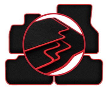 shumee Avtomobilske preproge CARLUX-RED za: BMW iX I20 0 (2021-2022)