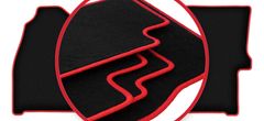 shumee Avtomobilske preproge CARLUX-RED za: Volkswagen Crafter dostavnik (2006-2019)
