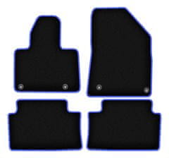 shumee Avtomobilske preproge CARLUX-BLUE za: Citroen C5 II X7 liftback, limuzina, karavan, tourer (2008-2017)
