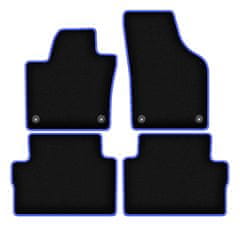 shumee Avtomobilske preproge CARLUX-BLUE za: Seat Alhambra II enoprostorec (2010-2018)