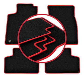 shumee Avtomobilske preproge CARLUX-RED za: Mercedes GLB X247 SUV (2019-)