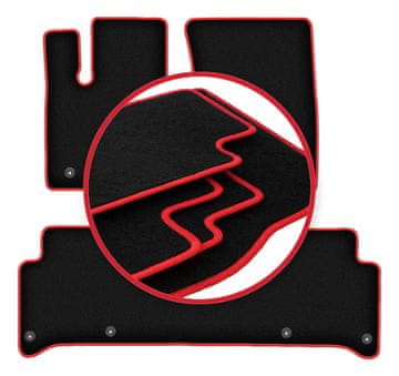 shumee Avtomobilske preproge CARLUX-RED za: Range Rover Sport II SUV (2013-)