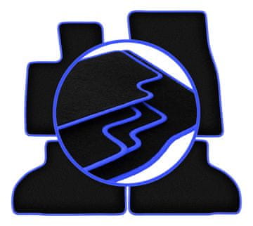 shumee Avtomobilske preproge CARLUX-BLUE za: BMW X5 F15 SUV (2013-)