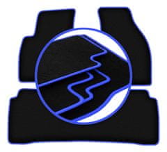shumee Avtomobilske preproge CARLUX-BLUE za: Hyundai SantaFe I SUV (2000-2006)