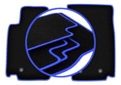 shumee Avtomobilske preproge CARLUX-BLUE za: Nissan 370Z kupe, roadster (2009-2020)