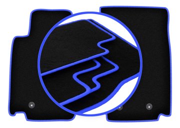 shumee Avtomobilske preproge CARLUX-BLUE za: Nissan 370Z kupe, roadster (2009-2020)