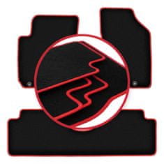 shumee Avtomobilske preproge CARLUX-RED za: Kia Sportage II SUV (2004-2010)