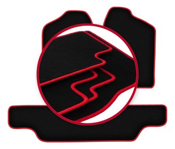 shumee Avtomobilske preproge CARLUX-RED za: Opel Frontera A 5-vratna (1991-1998)