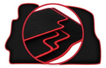 shumee Avtomobilske preproge CARLUX-RED za: Toyota MR2 ZZW30 coupe (1999-2007)