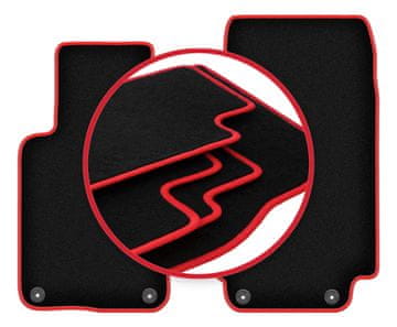 shumee Avtomobilske preproge CARLUX-RED za: BMW Z3 E36/7 kabriolet (1997-2002)