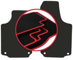 shumee Avtomobilske preproge CARLUX-RED za: Opel Tigra B TwinTop, kabriolet (2003-2008)