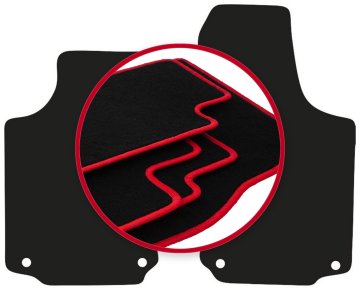 shumee Avtomobilske preproge CARLUX-RED za: Opel Tigra B TwinTop, kabriolet (2003-2008)