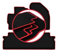 shumee Avtomobilske preproge CARLUX-RED za: enoprostorec Toyota Verso (2009-2013)